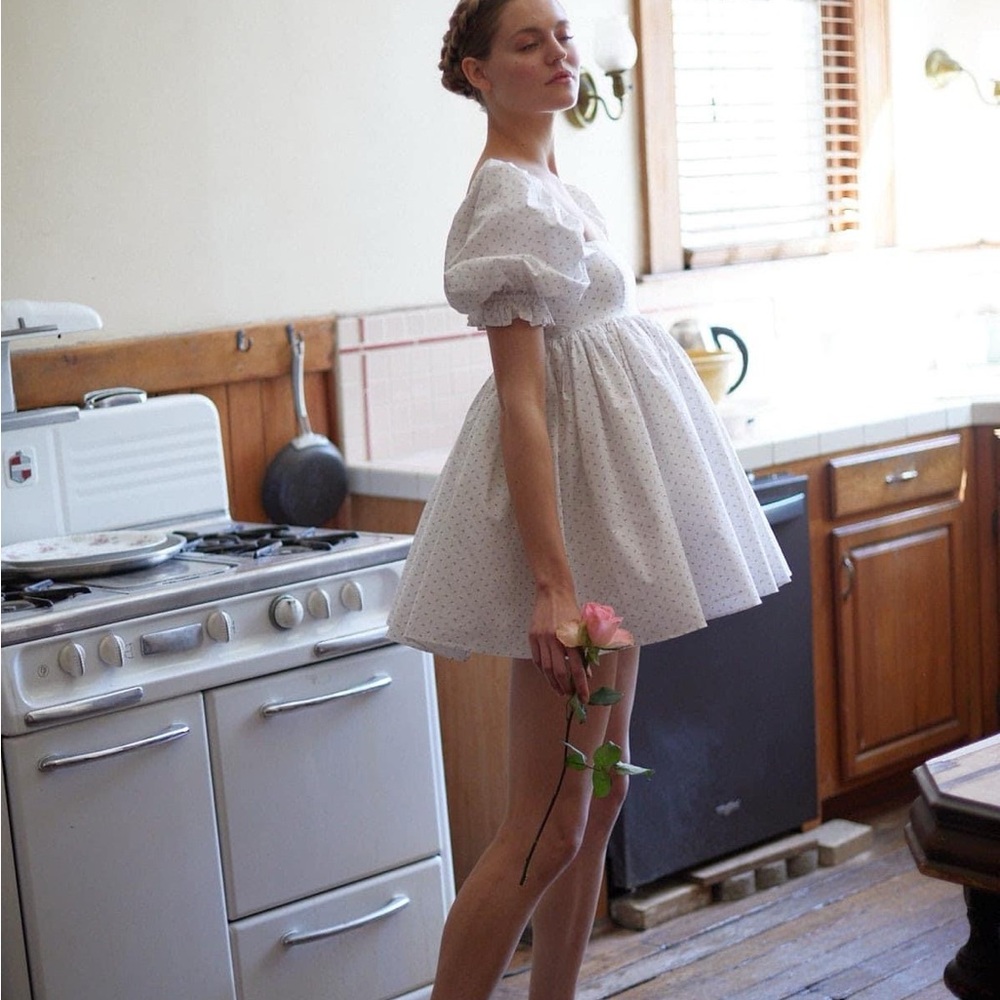 Selkie White Mini Dress